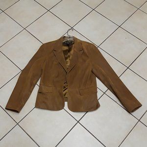 INC International Concepts Leather Jacket